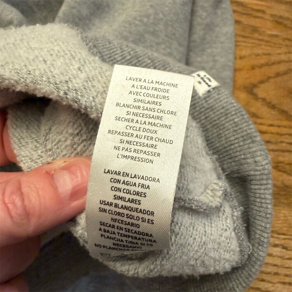 Life is Good Womens Sweatshirt XL Heather Gray Fleece Pullover - Picture 5 of 5